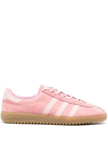 Bermuda Leather Low Top Sneakers Pink - ADIDAS - BALAAN 1