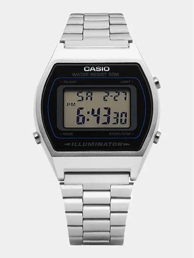 Vintage Retro Design Watch Silver - CASIO - BALAAN 6