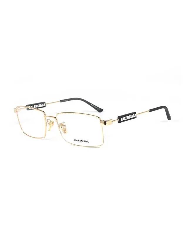 Eyewear Rectangle Metal Eyeglasses Gold - BALENCIAGA - BALAAN 4