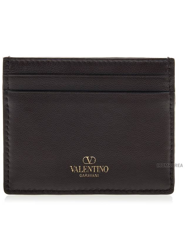 Toile Iconographe Card Wallet Brown - VALENTINO - BALAAN 4