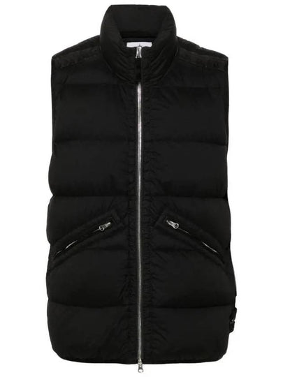 Seamless Tunnel Nylon Down Vest Black - STONE ISLAND - BALAAN 2