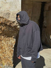 Balaclava Zip-Up Hoodie Charcoal - CLACO - BALAAN 2