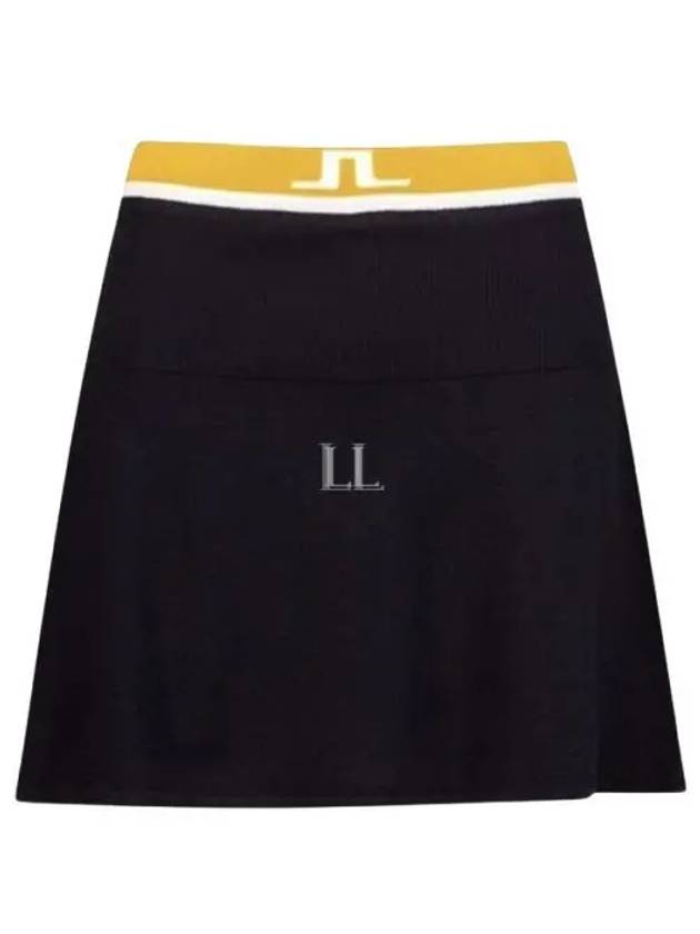 Women's Frida Knit A-Line Skirt Citrus - J.LINDEBERG - BALAAN 2