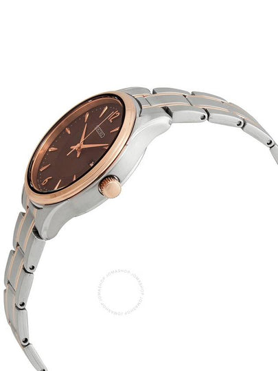 Seiko Sapphire Quartz Brown Dial Ladies Watch SUR476P1 - SEIKO - BALAAN 2