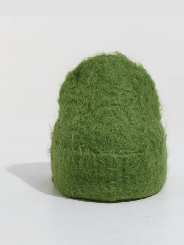 Mohair Beanie Green - ACNE STUDIOS - BALAAN 5