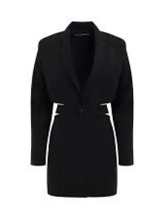 La Robe Bari Blazer Midi Dress Black - JACQUEMUS - BALAAN 2