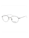 Eyewear Round Eyeglasses Ruthenium - MONTBLANC - BALAAN 1