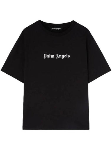 logo print t-shirt - PALM ANGELS - BALAAN 1