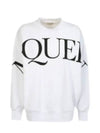 Logo Sweatshirt White - ALEXANDER MCQUEEN - BALAAN 2