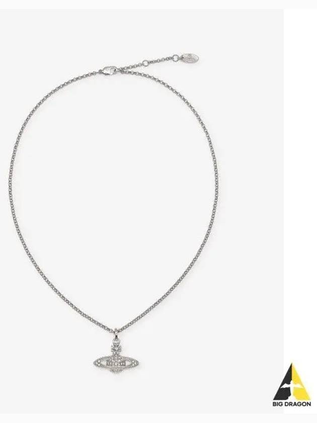 Mini Bas Relief Pendant Necklace Silver - VIVIENNE WESTWOOD - BALAAN 2