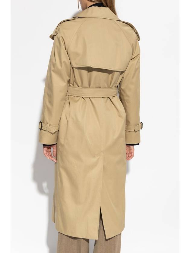 Burberry Cotton Trench Coat, Women's, Beige - BURBERRY - BALAAN 4