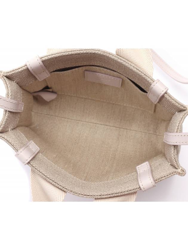 Woody Mini Tote Bag Beige - CHLOE - BALAAN 7