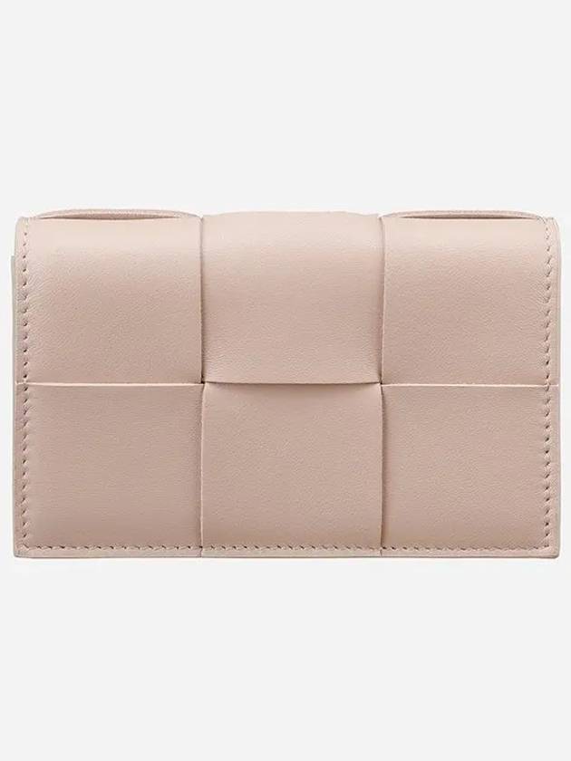 Intrecciato Flap Card Wallet Lotus - BOTTEGA VENETA - BALAAN 2