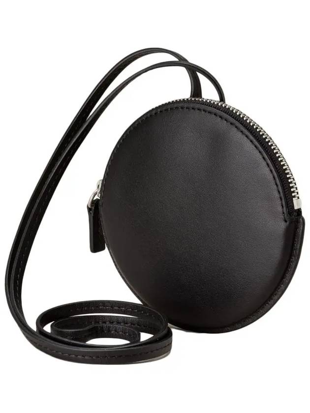 Le Pitchou Circle Neck Pouch Bag Black - JACQUEMUS - BALAAN 4