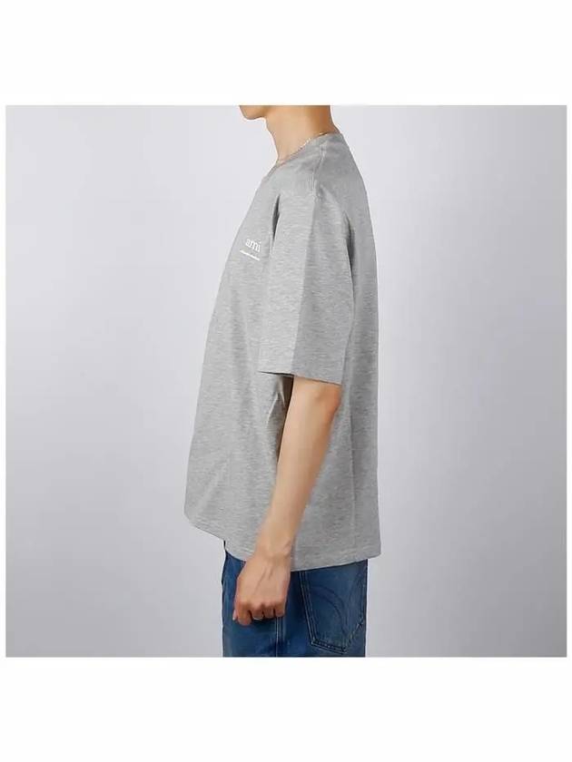 Alexandre Mattiussi Short Sleeve T-Shirt Grey - AMI - BALAAN 4