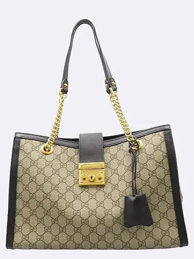 479197 GG logo PVC padlock medium chain shoulder bag - GUCCI - BALAAN 2