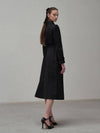 Lily Lily Trench Coat Black - AME - BALAAN 4