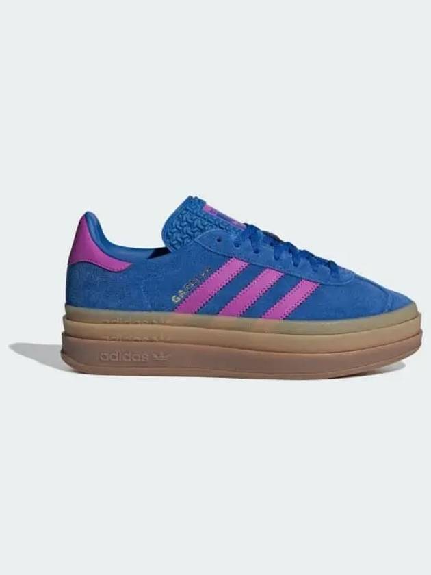 Gazelle Bold Low Top Sneakers Purple Blue - ADIDAS - BALAAN 2