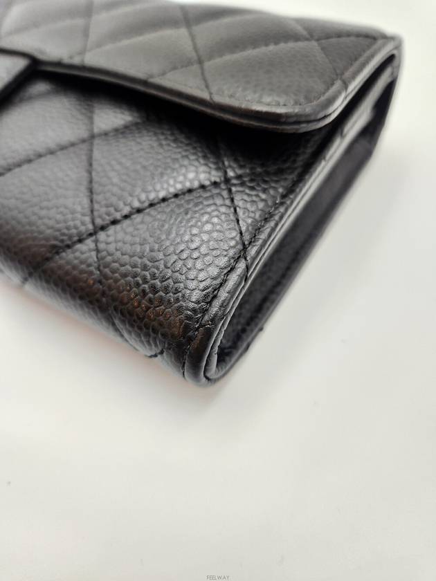 Daol Beomeo Branch Classic Caviar Long Wallet No 25 Condition A - CHANEL - BALAAN 5