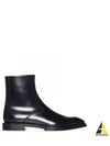 Logo Plaque Zip-Up Ankle Boots Black - ALEXANDER MCQUEEN - BALAAN 2