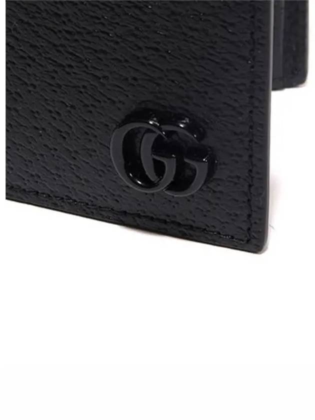 GG Marmont Half Wallet Black - GUCCI - BALAAN 4