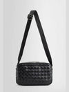 Classic Intrecciato Small Camera Cross Bag Black - BOTTEGA VENETA - BALAAN 4