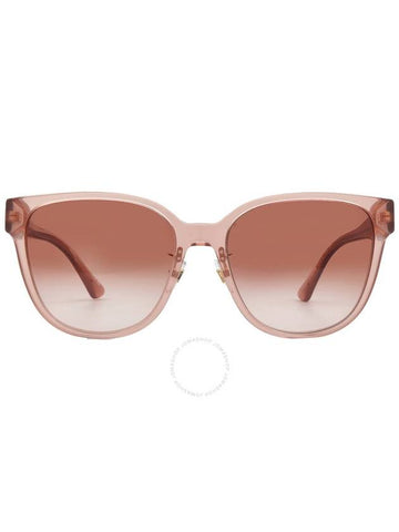 Versace Pink Gradient Pink Square Ladies Sunglasses VE4460D 543413 57 - VERSACE - BALAAN 1