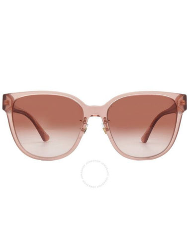 Versace Pink Gradient Pink Square Ladies Sunglasses VE4460D 543413 57 - VERSACE - BALAAN 1