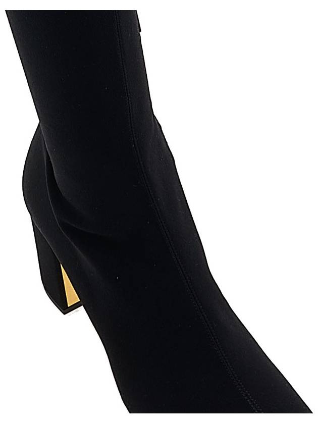 Golden Walk Long Boots Black - VALENTINO - BALAAN 9