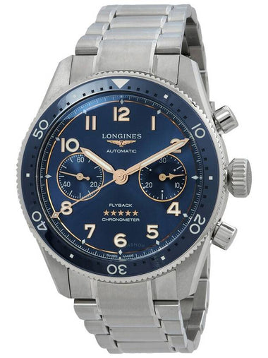 Longines Spirit Flyback Chronograph Automatic Blue Dial Men's Watch L3.821.4.93.6 - LONGINES - BALAAN 1