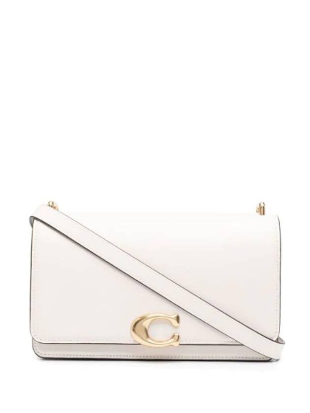 gold-tone logo-embellished shoulder bag - COACH - BALAAN 1