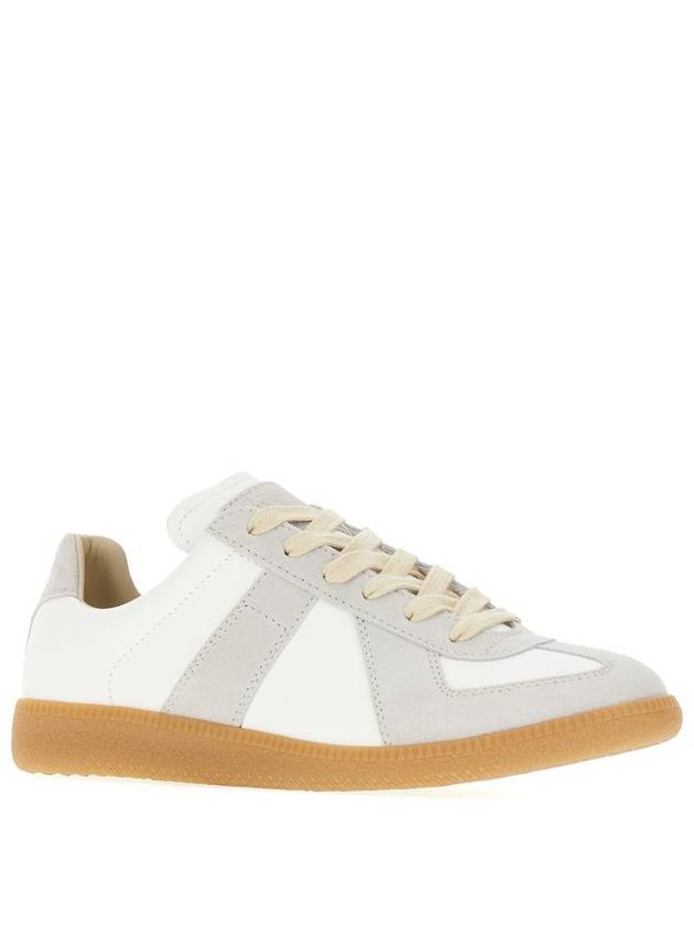 Replica Calfskin Low Top Sneakers White - MAISON MARGIELA - BALAAN 3