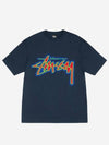 Thermalstock T shirt Navy L - STUSSY - BALAAN 1