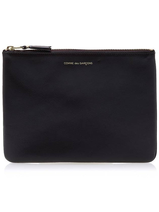 Logo clutch bag SA5100 BROWN - COMME DES GARCONS - BALAAN 1