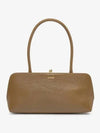 Small Goji Frame Leather Shoulder Bag Brown - JIL SANDER - BALAAN 2