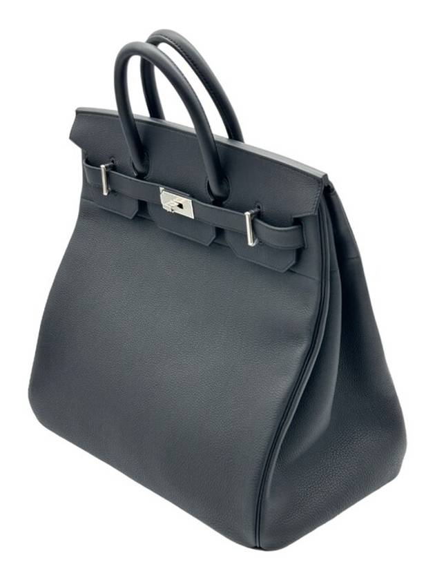 Haut A Courroies 40 Cross Bag Black - HERMES - BALAAN 4