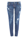 Ice Spot Skinny Jeans Blue - DSQUARED2 - BALAAN 1