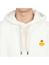 Malek Logo Hoodie White - ISABEL MARANT - BALAAN 7