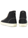 Tabi Split Toe High Top Sneakers Black - MAISON MARGIELA - BALAAN 7