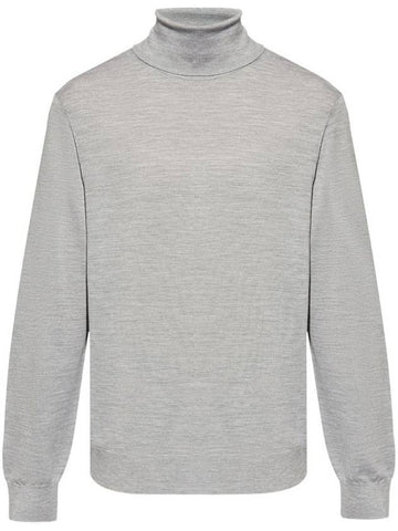 Regal Wool Turtleneck Grey - THEORY - BALAAN 1