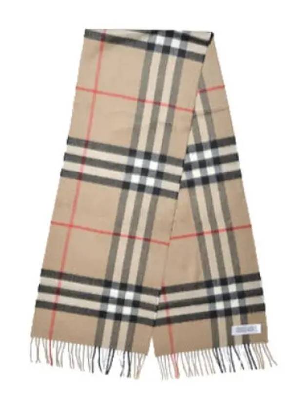 checked cashmere scarf - BURBERRY - BALAAN 1