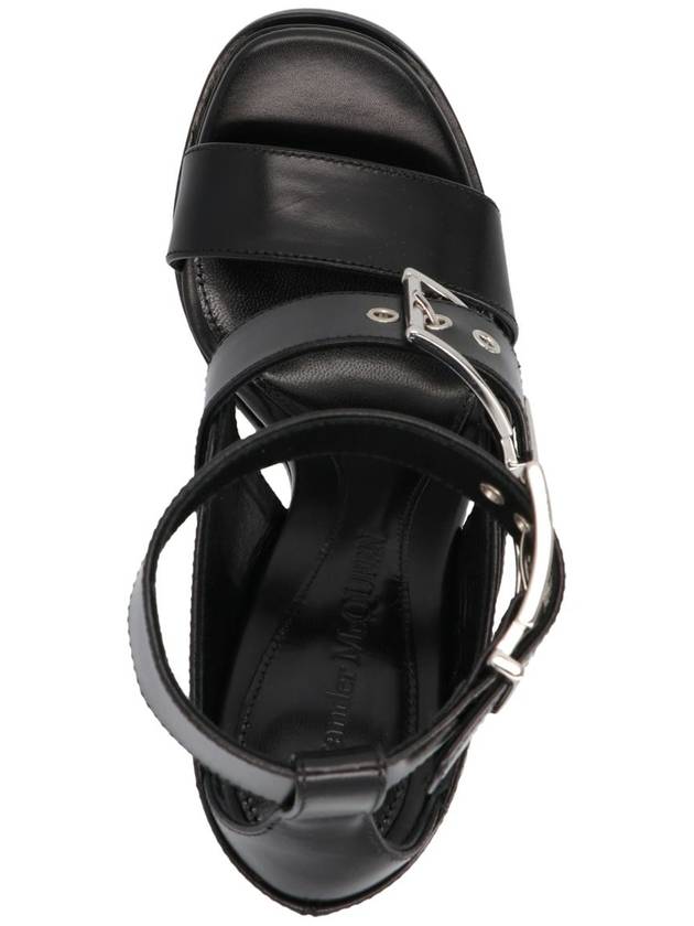 Sandals 734984WHSWD1081 BLACK - ALEXANDER MCQUEEN - BALAAN 4