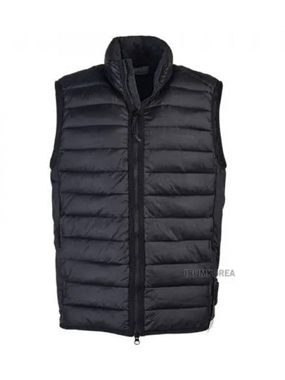 Loom Woven Chambers Recycled Nylon Down TC Vest Black - STONE ISLAND - BALAAN 2