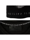 Skull Glitter Cotton Short Sleeve T-Shirt Black - PHILIPP PLEIN - BALAAN 6