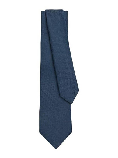 Men s Picone H 24 Silk Tie Marine - HERMES - BALAAN 2