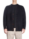 Wool Blend Cardigan Black - ACNE STUDIOS - BALAAN 2