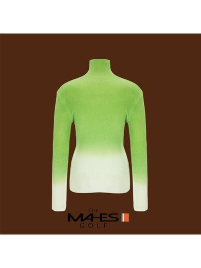 Knit Sweater Orange Label Gradient Ribbed Polar Knit GP80356 - MAHES - BALAAN 2