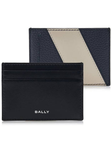 Men's Barba Card Wallet BHARBA LGO 4 CC CASE I506P - BALLY - BALAAN 1