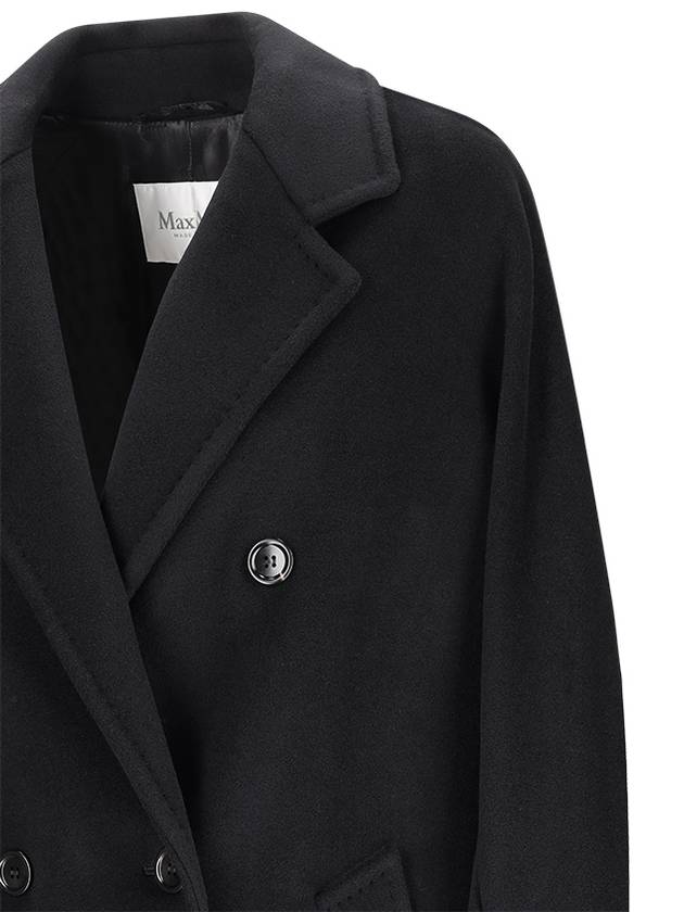 Revus Short Icon Double Coat Black - MAX MARA - BALAAN 4