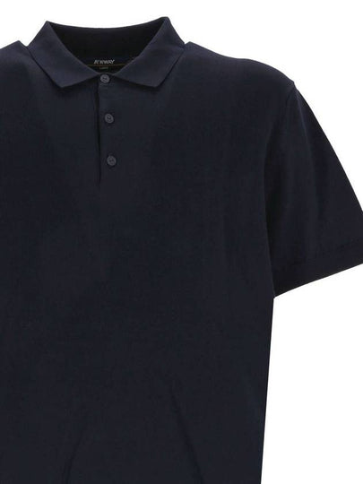 K-Way Pleyne Knitted Cotton Polo Shirt - K-WAY - BALAAN 2